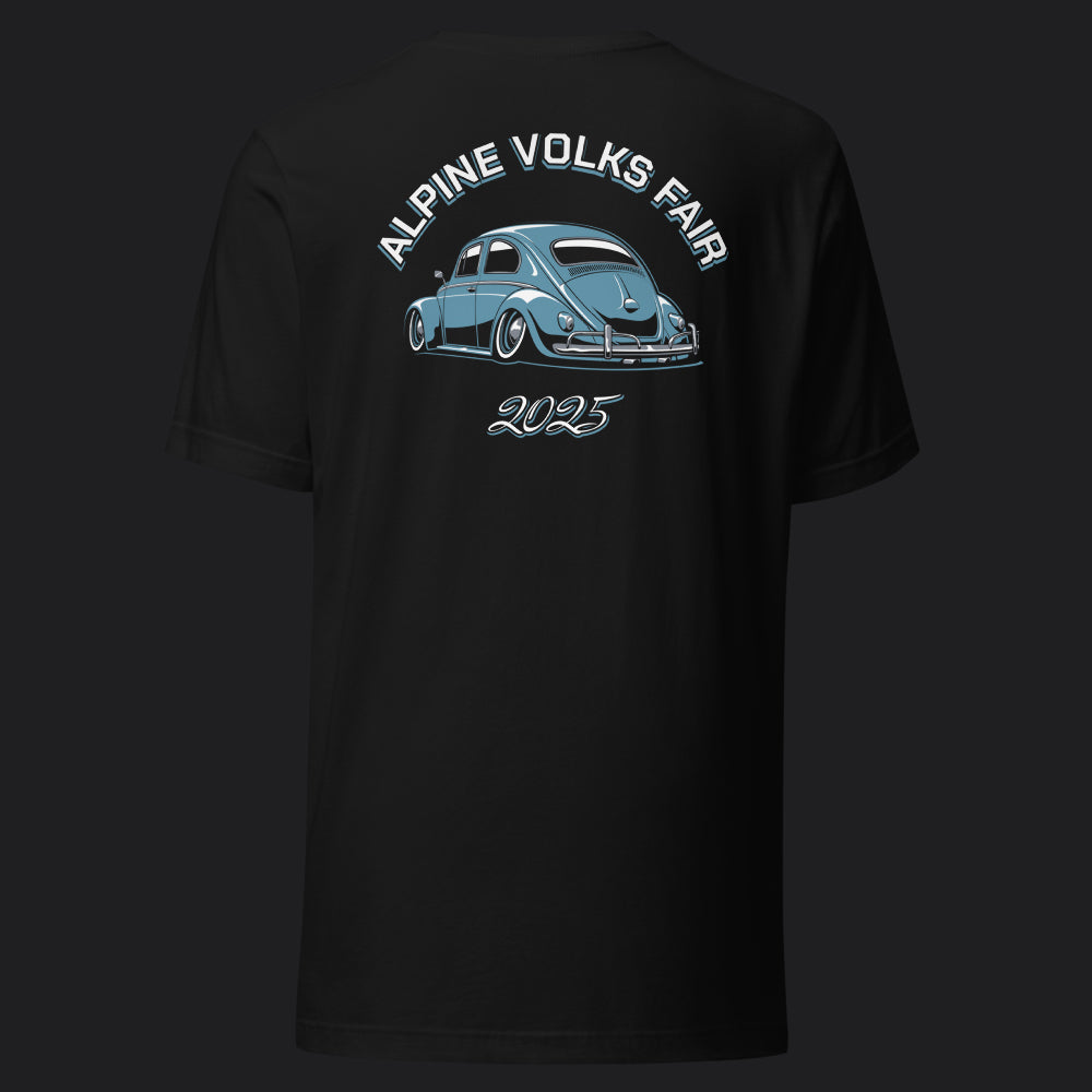 Alpine Volks Fair 2025 T-Shirt (Black)