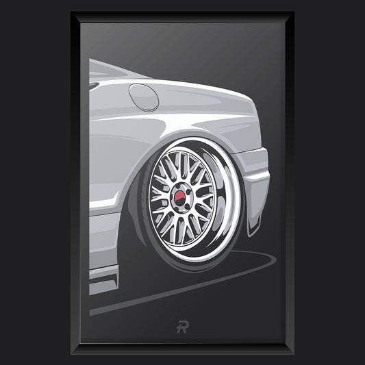 Ferrari 360 BBS LM Print