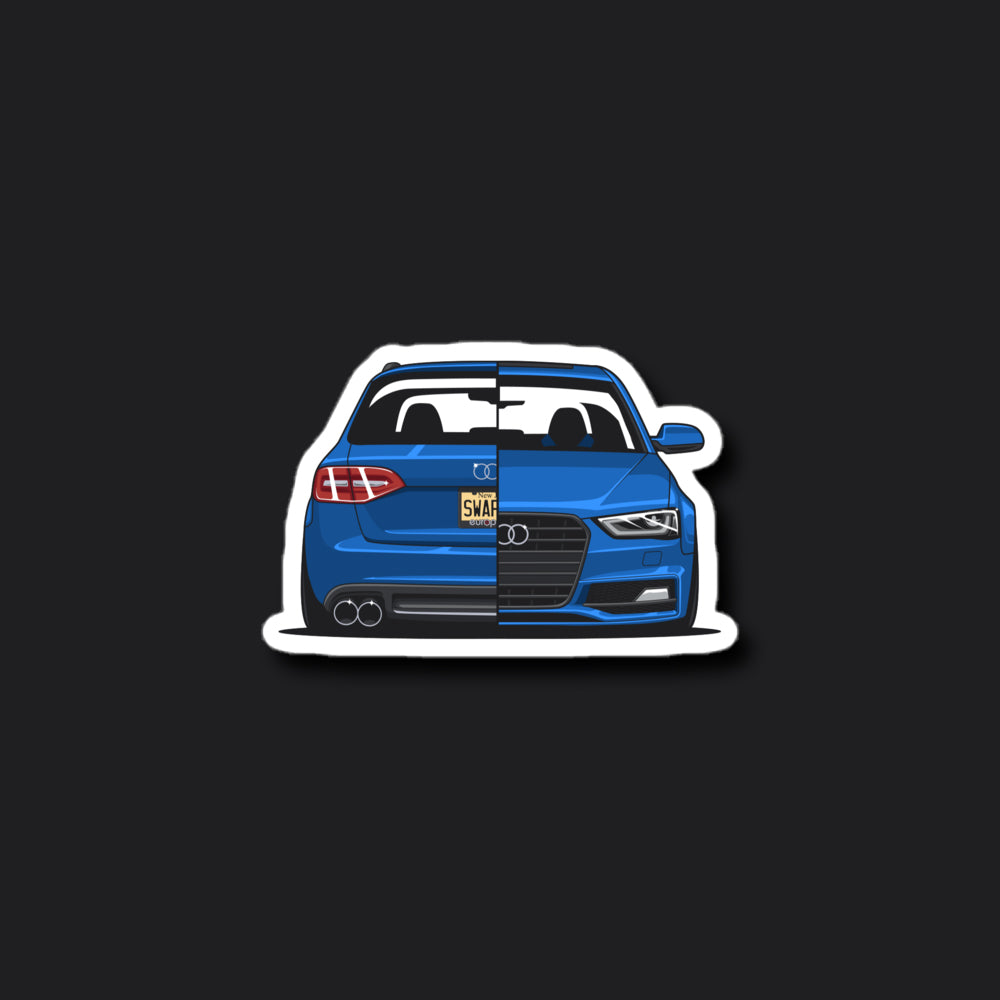 Nogaro 'Swapped' 50/50 Sticker