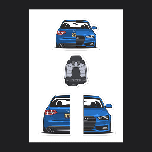 Nogaro 'Swapped' Sticker Sheet